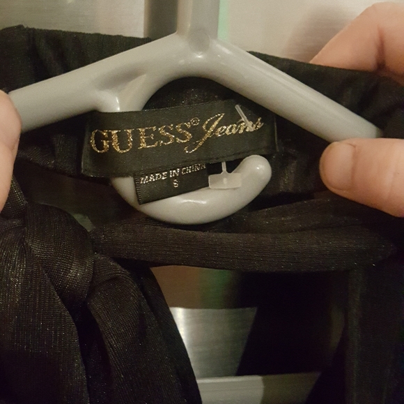 GUESS black strapless backless night life tank - Picture 3 of 3